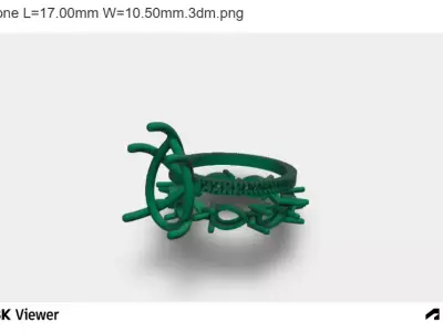 Pear Cut Diamond Solitaire with Eternity Diamond Band 3D print model