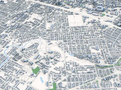 Austin City Texas United States 3D model