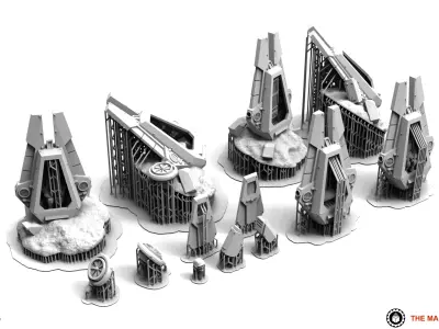 Universal Guard - Deep Strike Drop Pods 3D print model