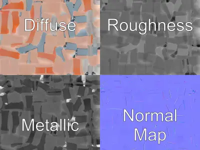 Lifebuoy with Automatic Flame Lights Model Pack Low-poly 3D model