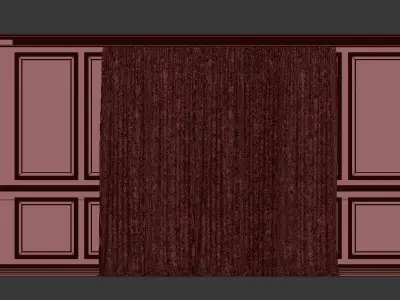 Curtain Set 209 3D model