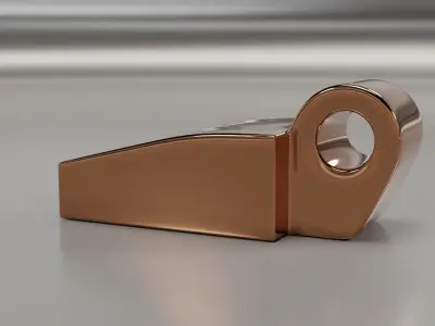 Door hinge 3D model