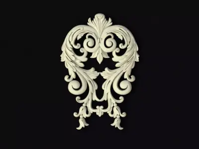 dekor ornament 3D model 185