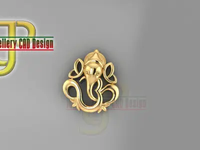 GANASH PENDENT 3D print model