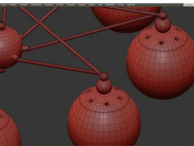 Arte Lamp ENIGMA Low-poly 3D model