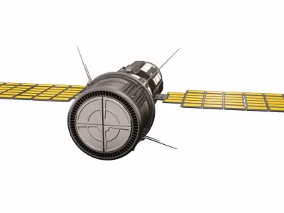Sci Fi Satellite 03 3D model