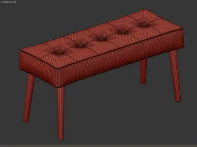 bench Glory 3D model