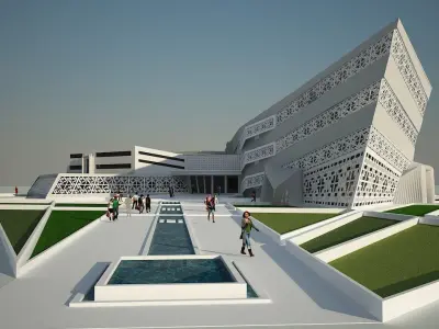 Cinema Project 2 3D model