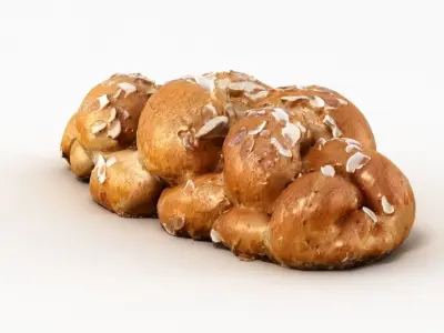 Loaf of Bread 003 3D model