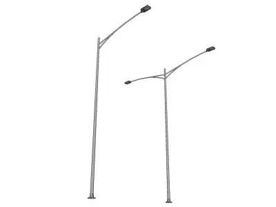 Lamp Post - Light Pole - Light Post - Street Light - Group 07 3D model