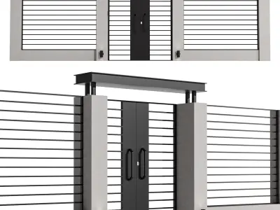  Fencing 25 3D model