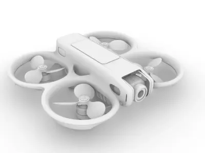 DJI AVATA2 FPV Quadcopter 3D Printable Model  3D print model