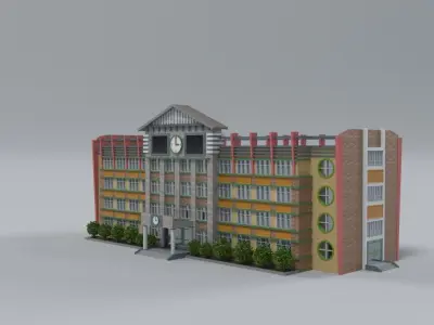 School Models 3D model