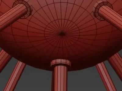 Globes Sputnik 3D model