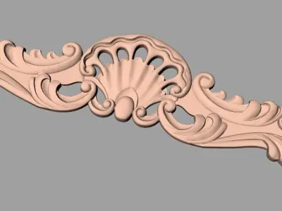 CNC 3D relief design STL format file used for artcam aspire E732 3D model
