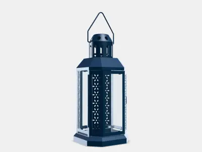 ENRUM Lantern for tealight in-outdoor 2 Low-poly 3D model