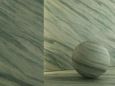 Marble Material and Porcelain Stoneware Tiles - Set 25 Texture