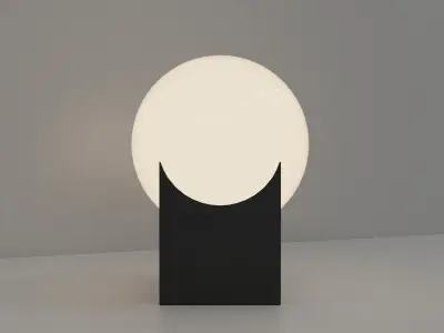 Atlas 01 by Karl Zahn Table Lamp Free low-poly 3D model