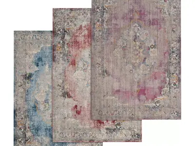 Rug Set 67 3D model