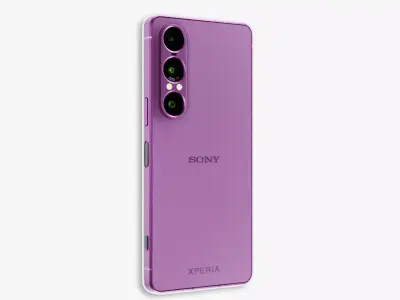 Sony Xperia 1 VII Blender 3D Model with Lighting Setup 3D model