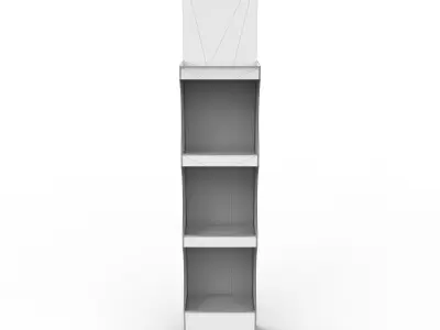Point of Sale Cardboard Display Stand Texture