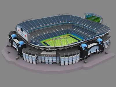  Bank of America Stadium 