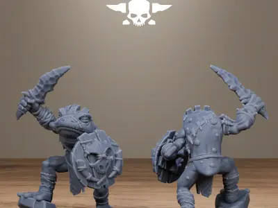 Bogkin Infantry 3D print model