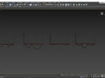 Luke lamp collection  Low-poly 3D model