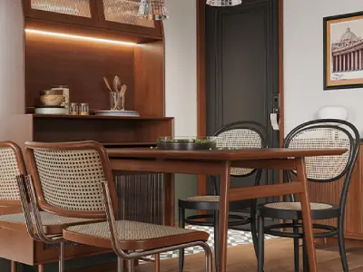 apartment interior scenes      3D model shop