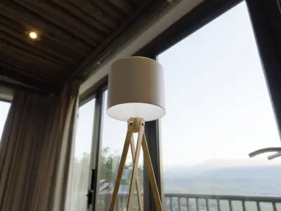 Floor Lamp  Generic Free 3D model