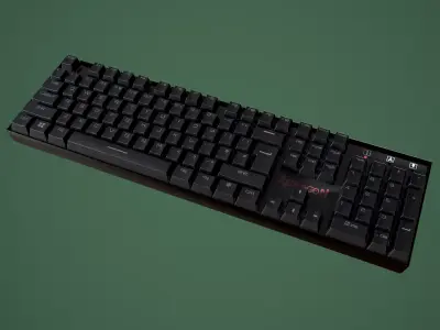 Redragon K551 Mechanical Keyboard 3D model