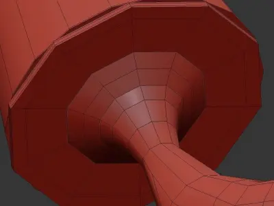 SIAMESE two sconces with shades 3D model