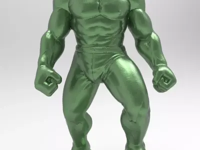 Hulk figure avanger 3D print model