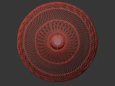 Headlands Bell Pendant 3D model