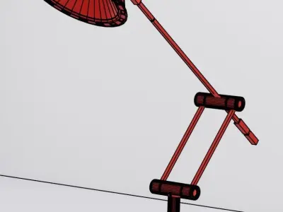 office lamp  3D model
