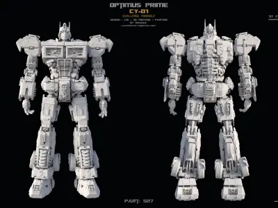 Optimus prime Print 3d 3D print model