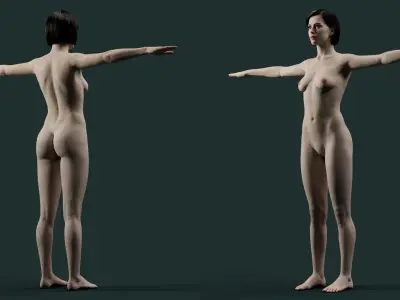 Female Eliza 3D model
