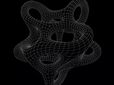 Abstract Shape v41 006 Low-poly 3D model