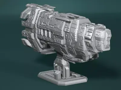 Marathon cruiser halo 3D print model