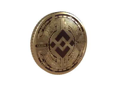 Binance Coin v5 001 3D model