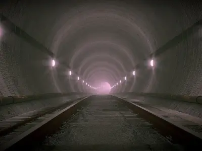 Underground Subway  3D model