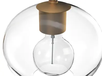 Margot Table Lamp L280201-AGB 3D model