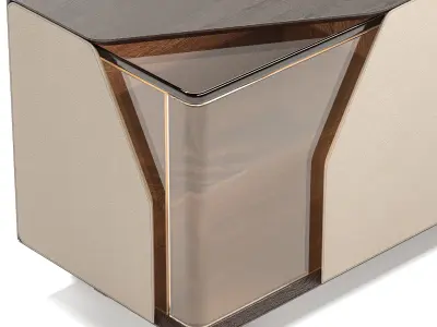 Turri Vine mobile tv Unit 3D model