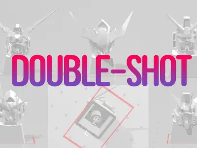 3D Printed KEYCAP 6 in 1 GUNDAM 3D print model