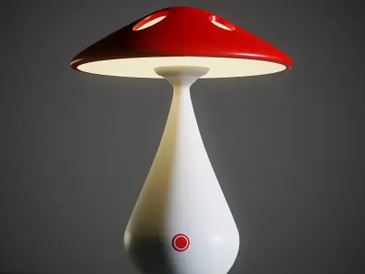 Mushroom Night Light 3D model