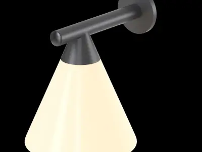 3D wall lamp - AGO Probe Wall Lamp 3D model