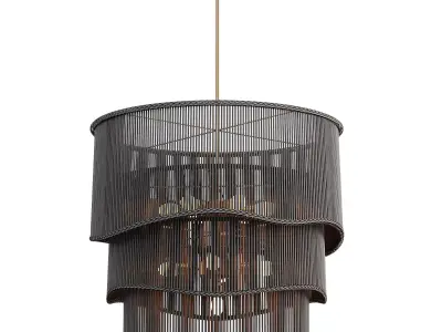 Nimes 11 Light Chandelier 3D model