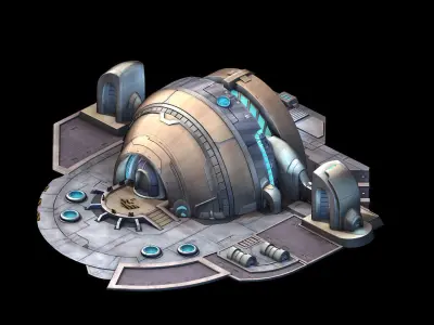Hyperspace Laboratory 03 3D model