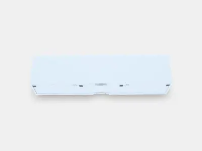BESTA TV bench with doors Low-poly 3D model