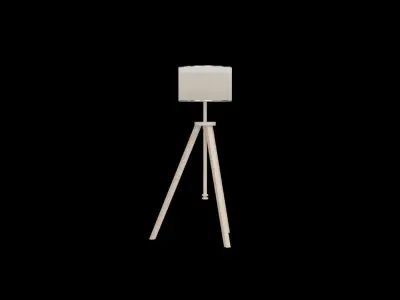 floor lamp Low-poly 3D model